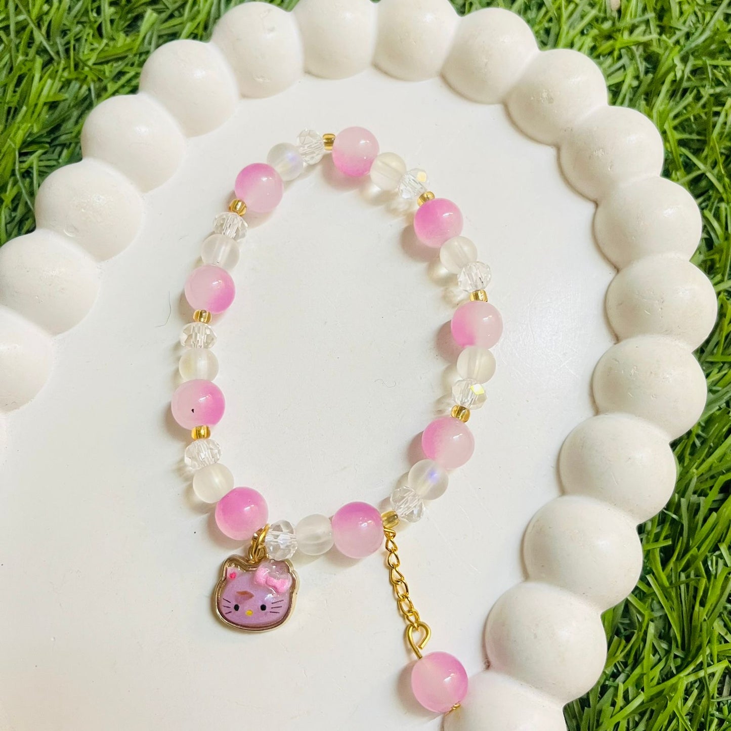 Charm Beaded Bracelet