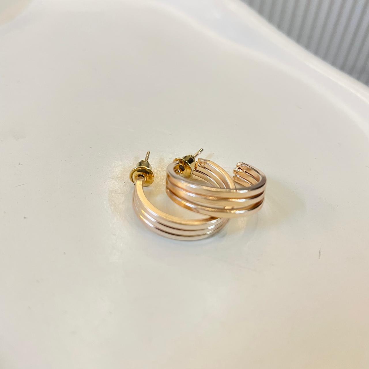 Eva Rosegold Earrings