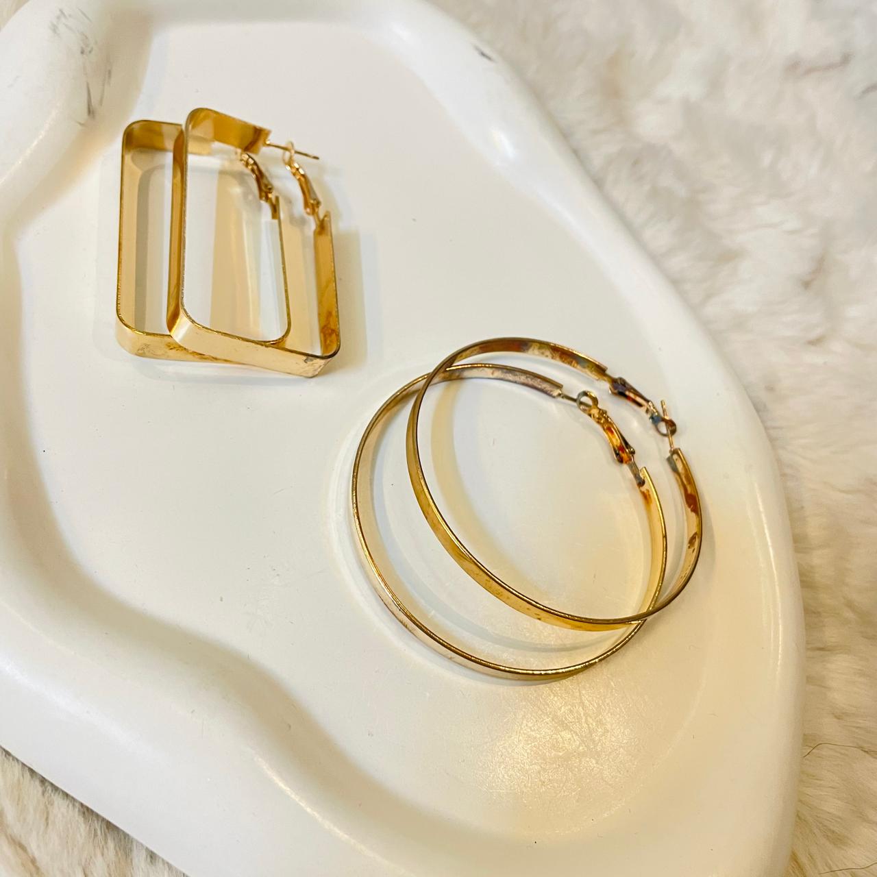 Statement Golden Hoops