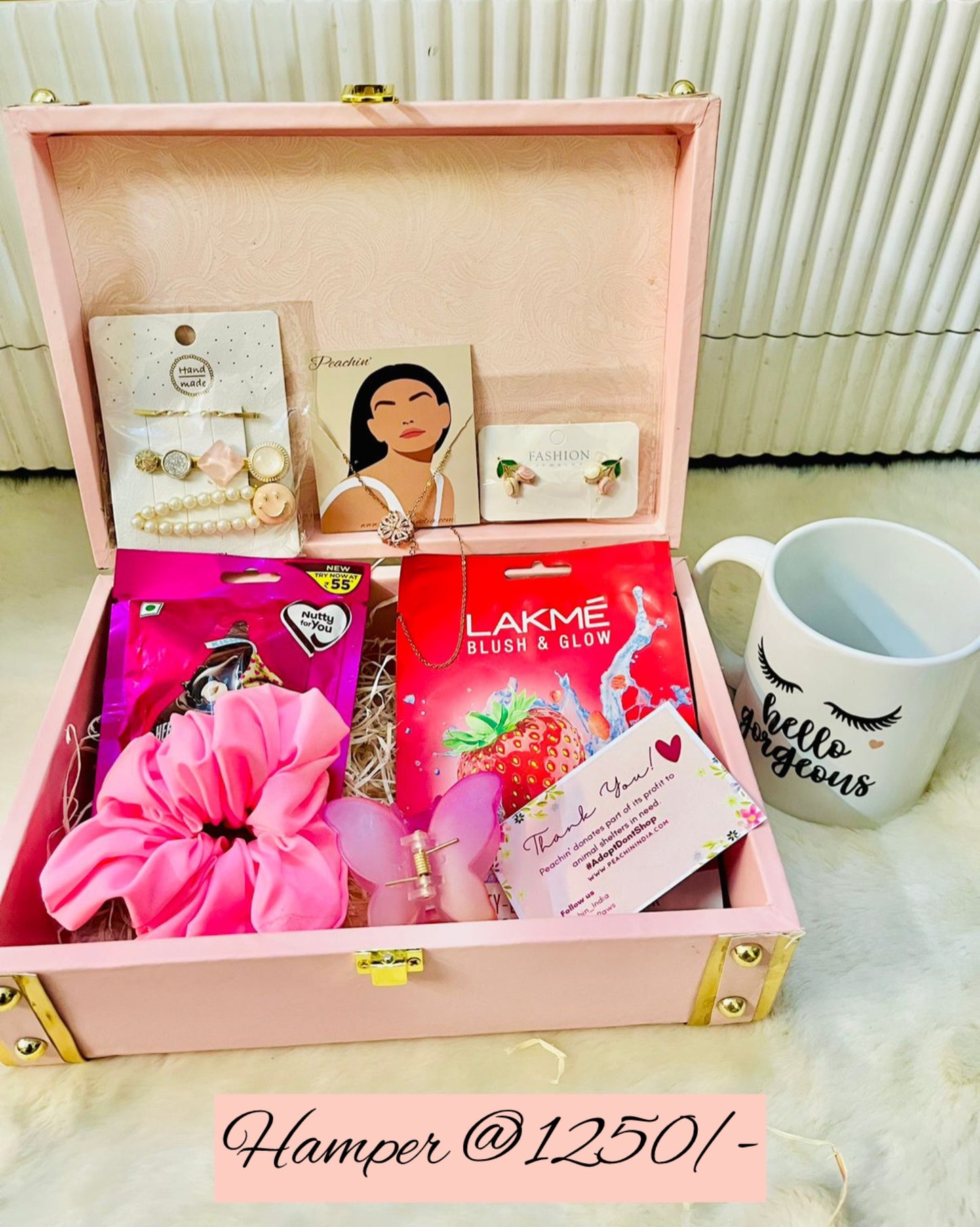 Bridesmaid Hamper with Name