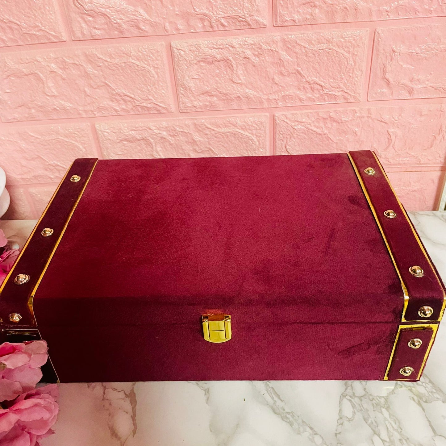 XL Velvet Vanity/ Trunk