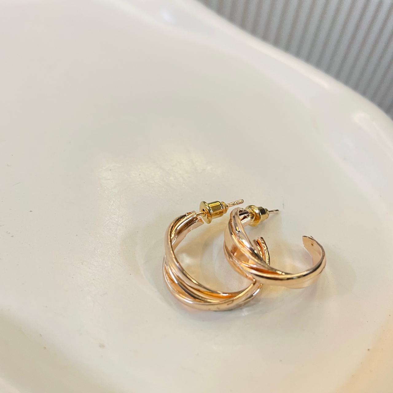 Eva Rosegold Earrings