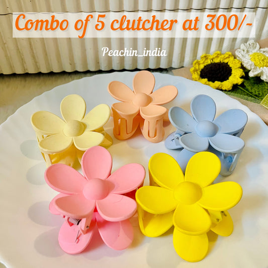 Combo of 5 flower clutcher