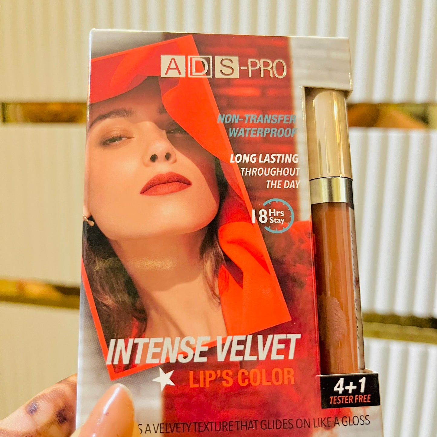 Ads- Pro Velvet Matte Lipstick Pack of 5