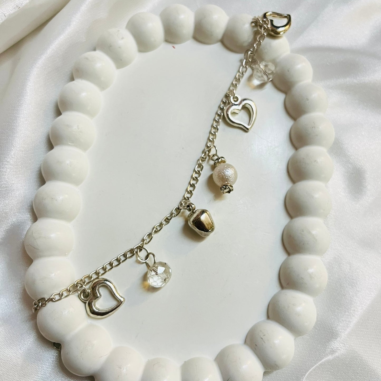 Silver Stone Bracelet