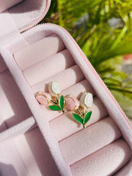 Korean Tulip Earrings