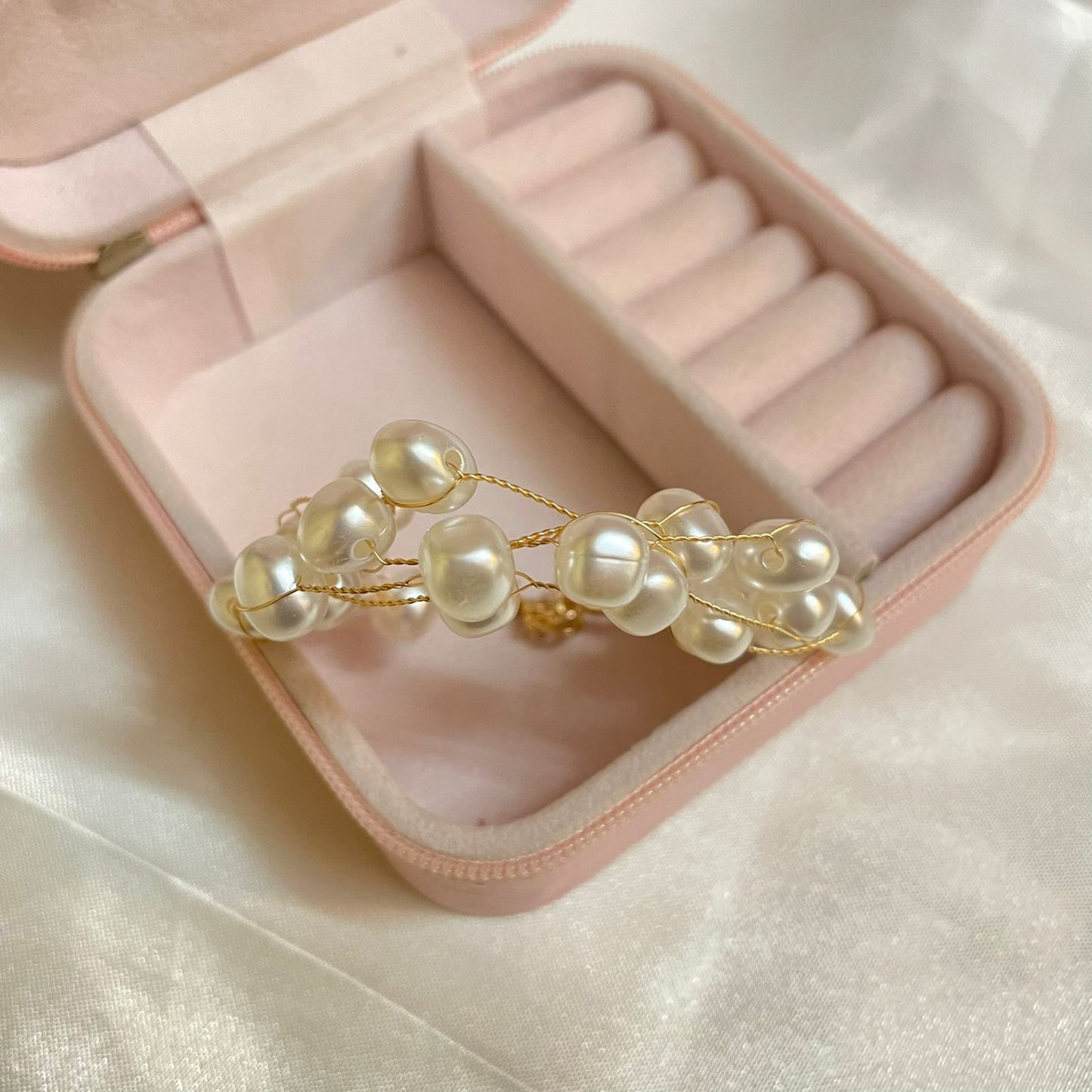 Multi Layered Pearl Bracelet