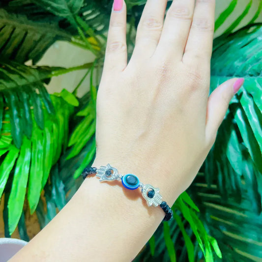 Hamsa Evil Eye Bracelet