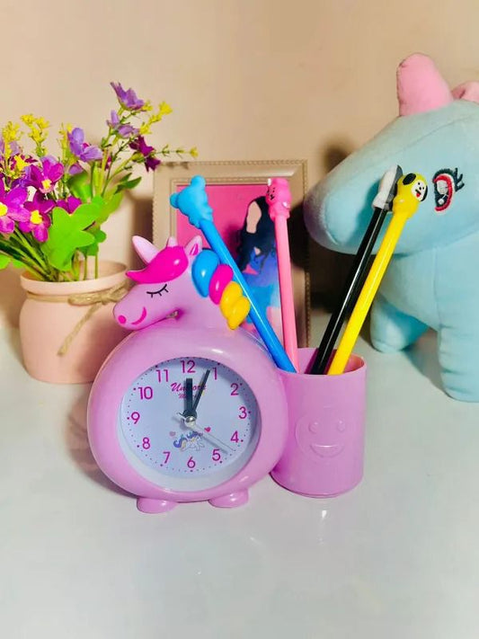 Unicorn Table Clock