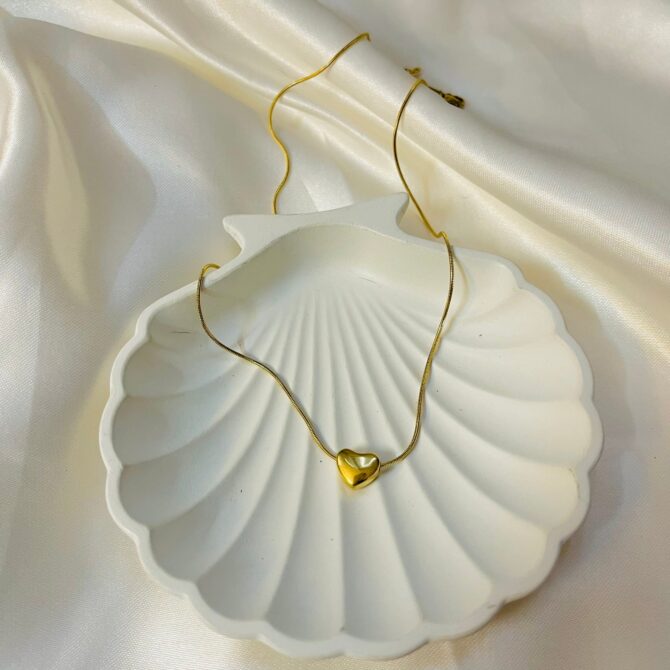 Minimal Heart Pendant - Image 3