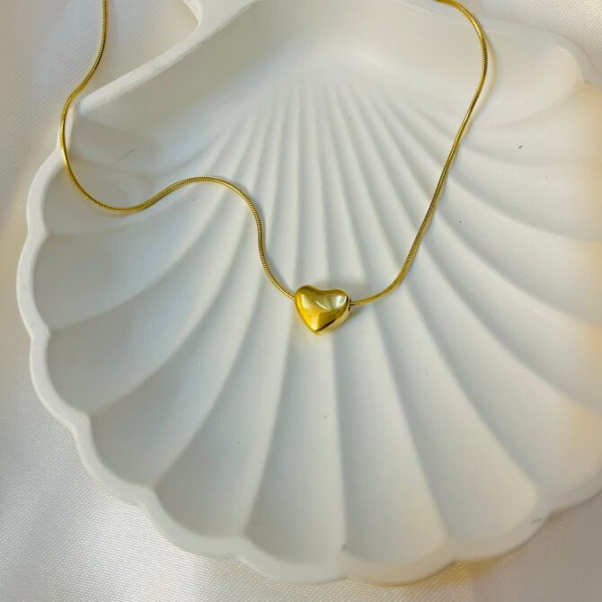 Minimal Heart Pendant - Image 4