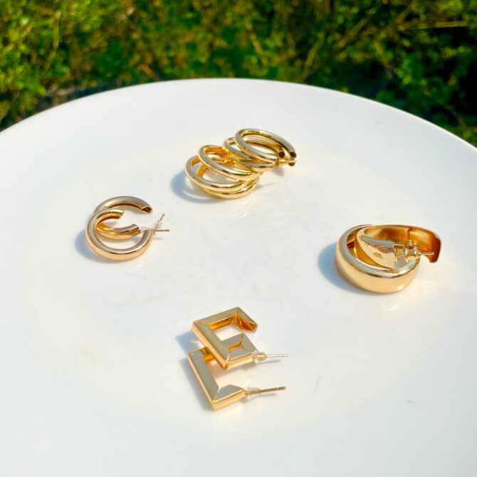 Chunky Earrings - Image 3
