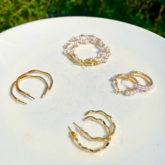 Chunky Earrings - Image 3